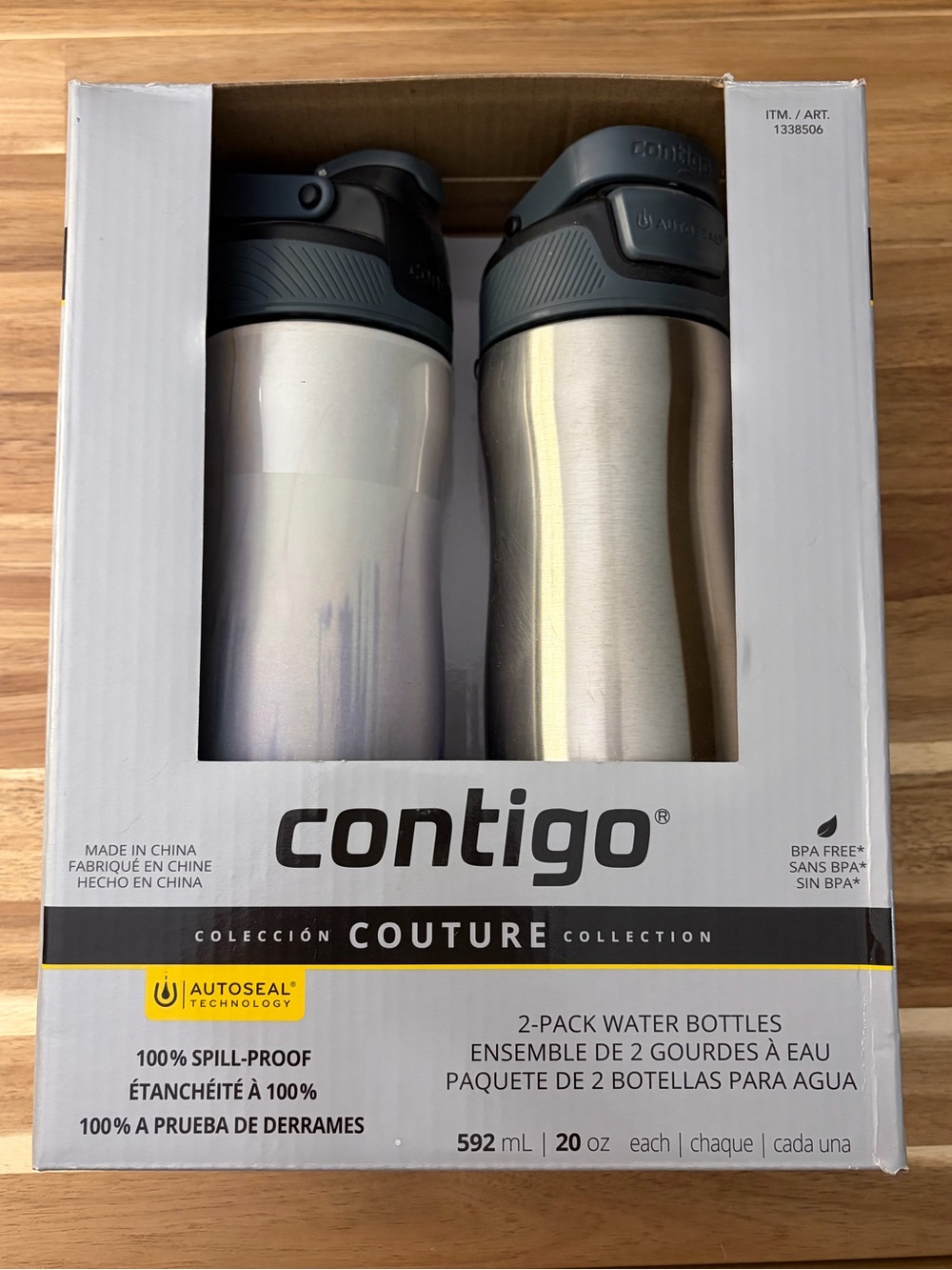 NWT: 2 Pack Contigo Couture Collection Travel Mugs New